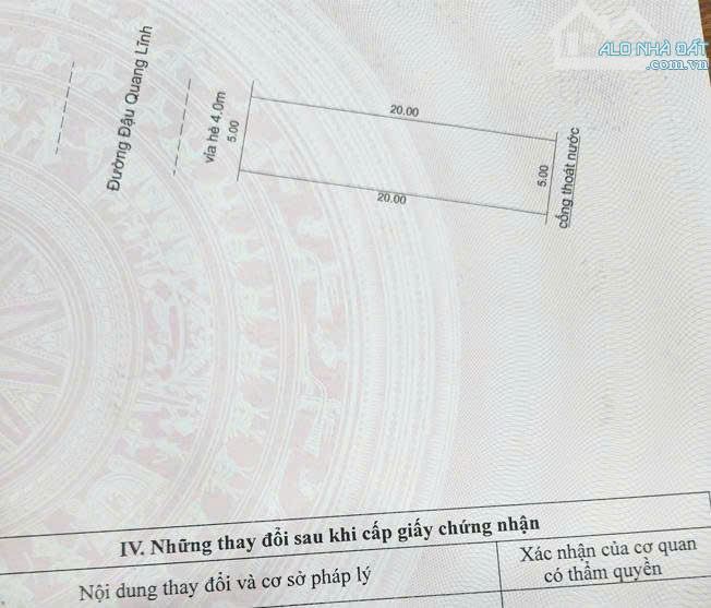 BÁN ĐẤT 100M² MẶT ĐƯỜNG ĐẬU QUANG LĨNH - KĐT HÒA XUÂN, CẨM LỆ_6.7 - 2