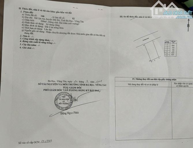 BÁN GẤP LÔ ĐẤT ĐỂ THANH LÝ NỢ. GIÁ RẺ HƠN THỊ TRƯỜNG 25% - 2