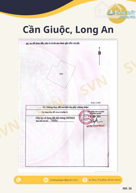 🚀 CƠ HỘI ĐẦU TƯ VÀNG – LÔ ĐẤT 1.936M² GIÁ CHỈ 3.3 TRIỆU/M² TẠI PHƯỚC LÂM, CẦN GIUỘC - 2