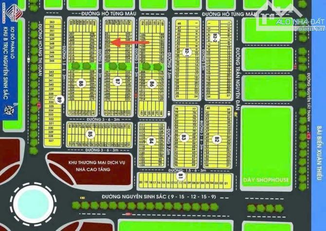 ☘️Chào bán lô đất đẹp đường Hoàng Thị Loan, Liên Chiểu, Đà Nẵng
🎈 Dt