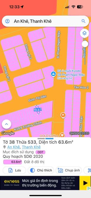 Bán đất MT đường 10,5m Đinh Thị Vân vị trí đẹp - 2