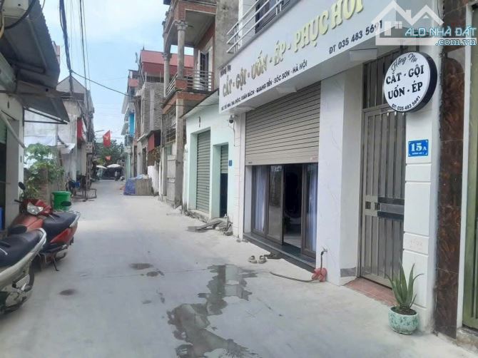 ❌🚘 Trục kinh doanh Xuân Bách, Quang Tiến , Nội Bài Sóc Sơn Hn - Dt 102m2 full tc (  GIÁ 4 - 2