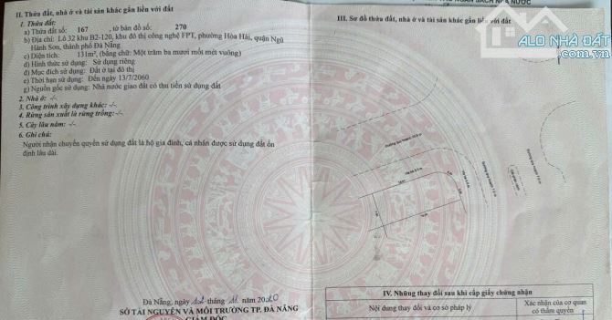 📌📌📌LÀM VIỆC TRỰC TIẾP GIÁ TỐT !!! bán lô góc khu đô thị FPT - 2