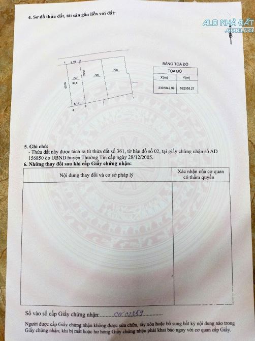 💢80m_AN DUYÊN TÔ HIỆU NGAY CHỢ MUI 💲Giá 3,3tỷ  **Diện tích :80,5m  **MT: 5,1m = Hậu  ✅Đấ - 2