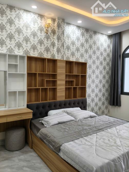 Nhà 1 trệt 2 lầu 12x8,5 Xây dựng 8x8,5 BTCT 4PN 4WC, có Gara Ô tô riêng - 3