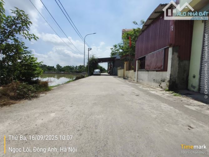 BÁN NHÀ 3 TẦNG BÌA LÀNG - DỤC TÚ, ĐÔNG ANH  S: 99m²   Nhà 3 tầng ,Sát đường gom TỨ LIÊN - 3