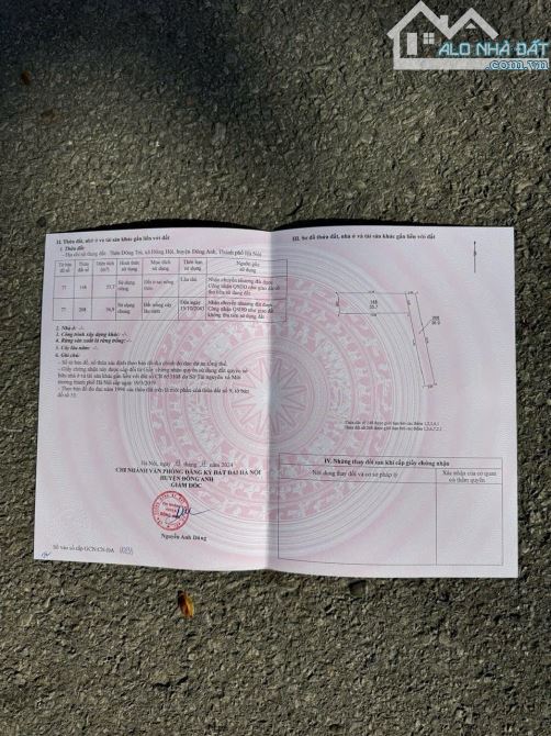 Bán 55,7m2 Đất Đông Trù, Đông Anh, Hà Nội - Cách trường Ngô Quyền 100m - 3