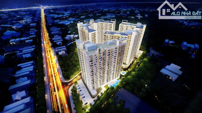 Chung Cư Mặt Tiền QL1 - Sở Hữu Lâu Dài - Thanh Toán 20% Nhận Nhà - Ngân Hàng 0% Lãi - 3