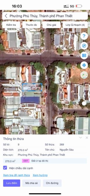 Bán lô Đào Tấn ,Phường Phú Thủy, Phan Thiết , tỉnh Lâm Đồng ,hướng Đông giá 12 tỷ - 3