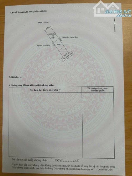 BÁN NHÀ HIỆP AN  DT: 6 x 28m (TC 50m²) – hướng Đông Nam - 3
