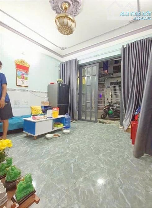 BÁN NHÀ 2 MẶT TIỀN HẺM XE HƠI 55 TÂY LÂN P. BÌNH TRỊ ĐÔNG- 4X15 - 4PN GIÁ 4,6TỶ TL - 3