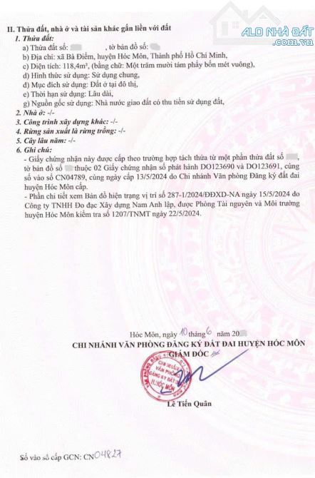 🏡NHÀ NÁT 820 TRIỆU BÁN Ở NGAY PHAN VĂN HỚN HÓC MÔN DT 118M2 SỔ RIÊNG - 4