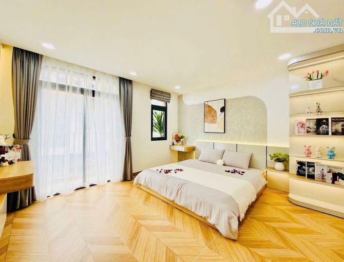 Nhà 4 tầng xây mới, hẻm ô tô, Phan Huy Ích, Gò Vấp, ngang 4,5m, 5 tỷ 97 - 4