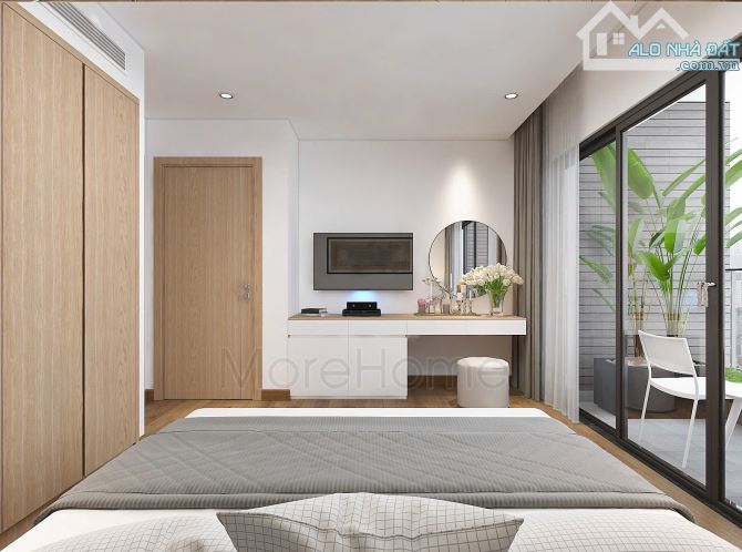 Bán CH 3PN2WC 129m2 tòa Sky Park Residence,Tôn Thất Thuyết, căn góc,tầng trung ĐN,View hồ. - 4
