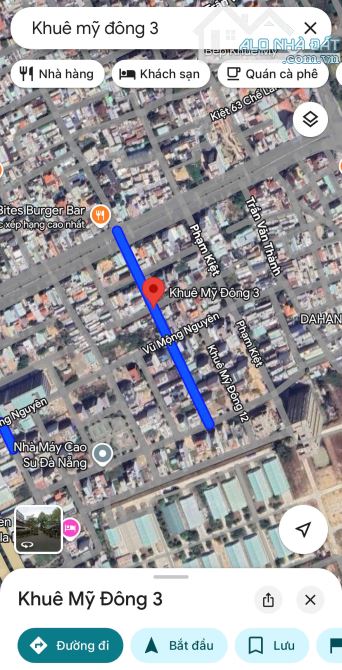 Bán lô đất mặt tiền đường Khuê Mỹ Đông 3 thông ra Hồ Xuân Hương, Ngũ Hành Sơn. - 4