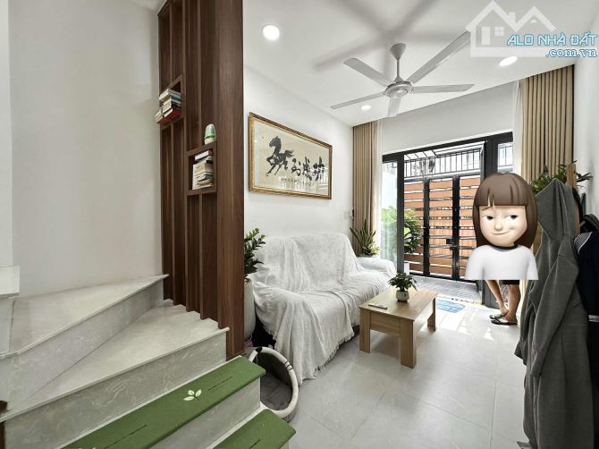 BÁN NHÀ NGUYỄN LÂM GIÁP PHAN ĐĂNG LƯU – 38M2 – 2 TẦNG – HẺM OTO – P3 BÌNH THẠNH – 7 TỶ - 5