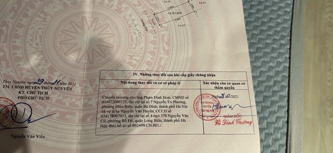 Bán đất KDT Quang Minh, Thủy Sơn, Thủy Nguyên,  75m2, 2,65 tỷ. - 5