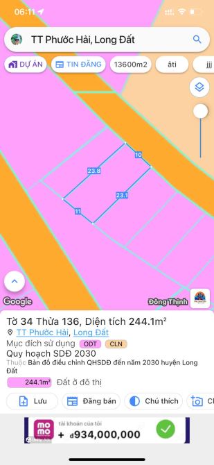 CHỦ NGỘP CẦN BÁN NHANH LÔ ĐẤT VƯỜN BƠ - KHU DÂN CƯ XÃ PHƯỚC HẢI ,BRVT - 5