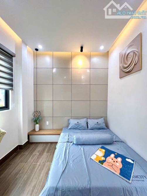 Nhà 3 tầng 2 mặt kiệt oto Trần Cao Vân đứng nhà thấy đường xây mới - 5