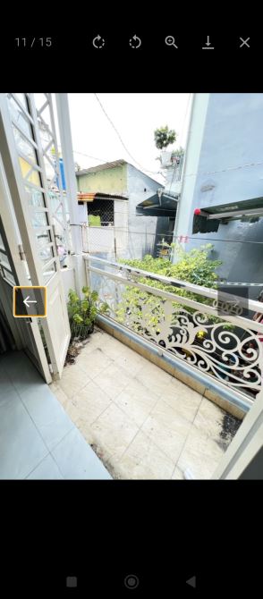 Bán nhà hẻm Ni Sư Huỳnh Liên,P.10,Q.Tân Bình,dt: 3,2 x 11 nhà xây 2 tầng 3 Tỷ 45. - 6