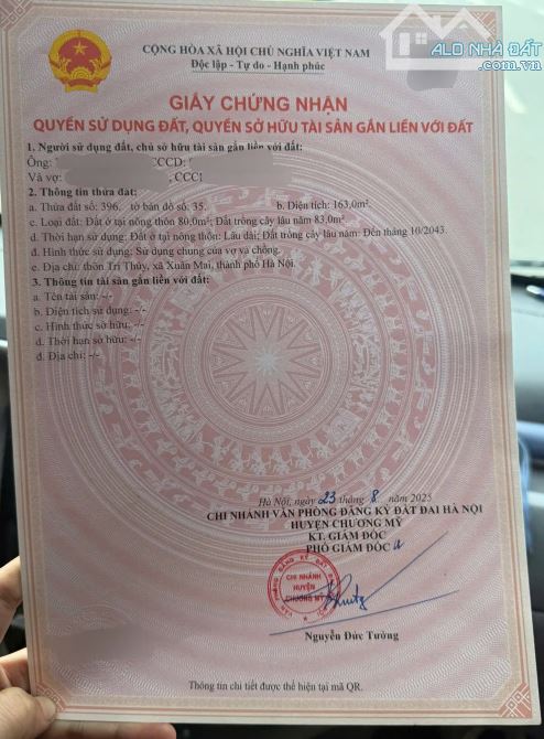 - Bán đất DT 163m - ngay UB, trường học - chỉ hơn 2 tỷ - 6