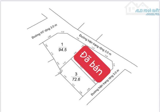 Đất dân hẻm 296 Lương Định Của full thổ cư ngang 6m - 6