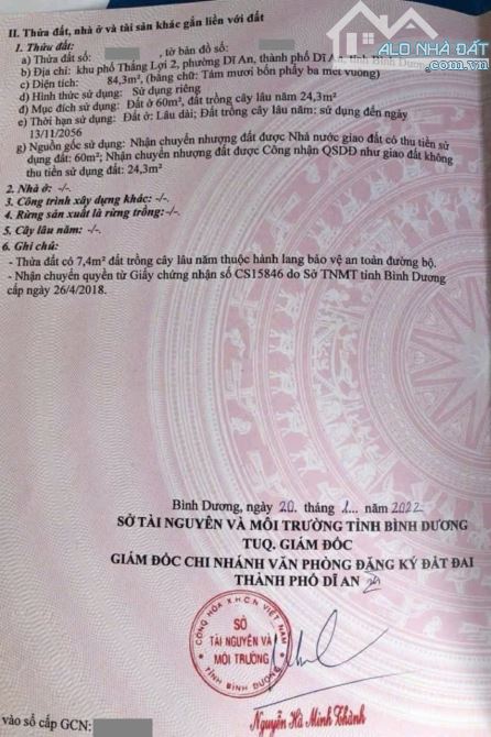 Nhà gần chợ Dĩ An, phường Dĩ An, TP Dĩ An - 6