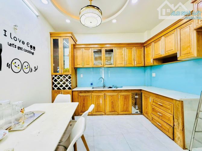 Nhà 3 tầng Quang Trung, Gò Vấp, gần Emart Phan Huy Ích, hẻm ô tô, full nội thất, 5 tỷ nỉnh - 8