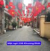 Bán đất tặng nhà cũ Khương Đình gần Ngã tư sở chia được 2 lô hoặc xây ccmn đầu tư