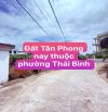 Bán đất Tân Phong (phường Thái Bình, TP Thái Bình
