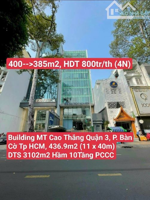 Building Mặt Tiền Cao Thắng, P3, Quận 3 - P. Bàn Cờ Tp HCM