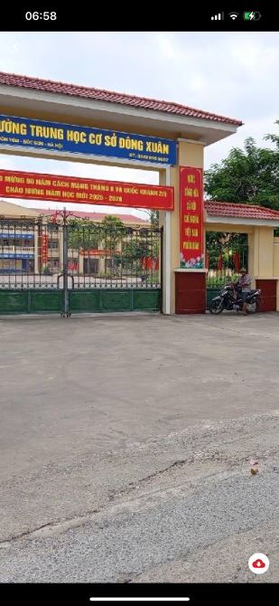 Bán đất tặng nhà cấp 4 về ở luôn dt 56 m tại đông Xuân
