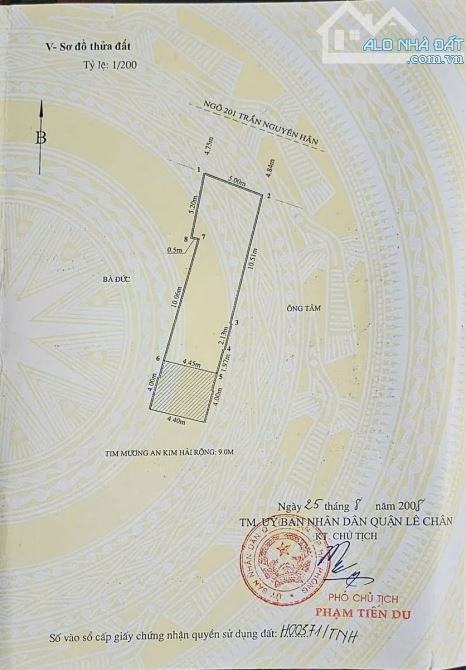 🏅🏅Bán đất tặng nhà c4- mặt đường- hoàng minh thảo- lê chân- Giá 9,8 tỷ ( tháng 7 )- 65m2