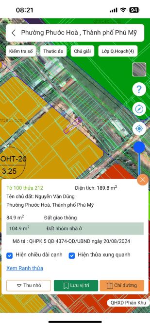 Cần bán lô 5x30 tc 60m quy hoạch vành đai 1 , tân phước, tphcm