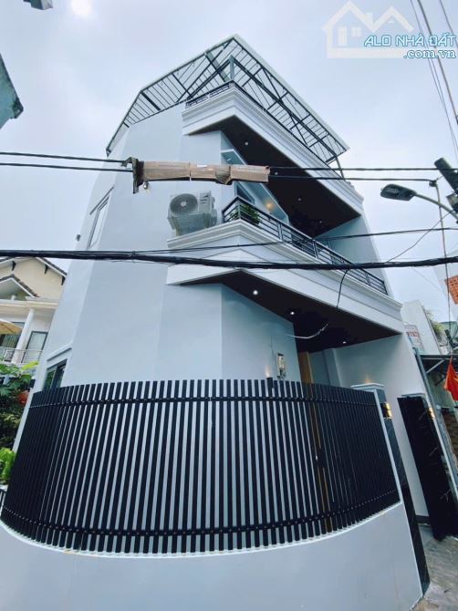 NHÀ MỚI 3 TẦNG 2 MẶT KIỆT OTO TRẦN CAO VÂN FULNT
