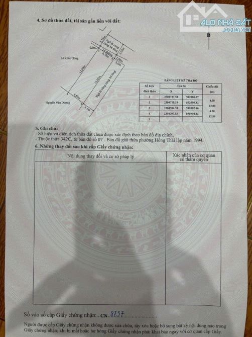 Lô đất cực đẹp, giá siêu tốt cho đầu tư tại Hồng Thái, An Dương, HP