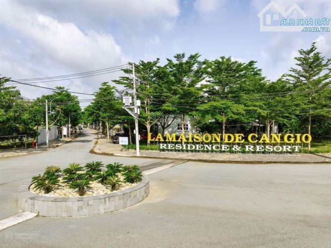 Bán nền đất 110m2 Phước Lộc ( La Maison De Cần Giờ ) view sông giá tốt