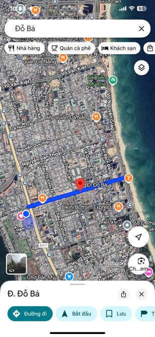 Bán đất Đỗ Bá, đoạn thông xuống biển Mỹ Khê