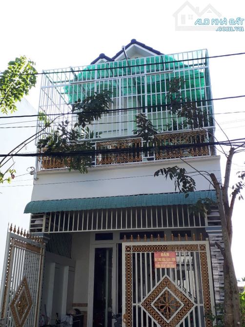 Bán nhà 1 lầu kiên cố trục chính kdc Quân Báo gần chợ bà bộ dt 5x20 hoàn công lộ 12m