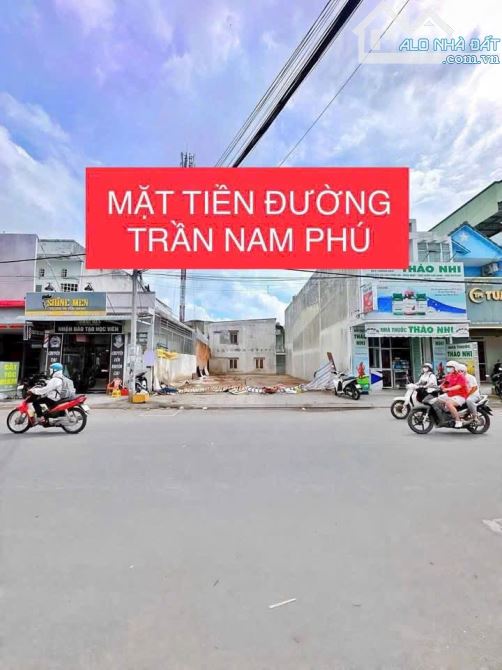 Bán nền mặt tiền chiều ngang trên 9m đường Trần Nam Phú thông ra bờ hồ Bún Xáng giá tốt