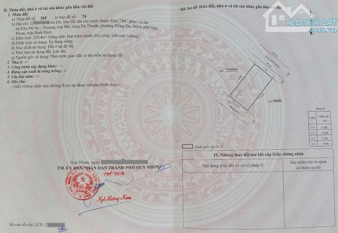 Bán đất biệt thự Đẹp 2 Mặt Tiền Sông Hà Thanh 2 , Khu Biệt Thự Song Lập Hà Thanh