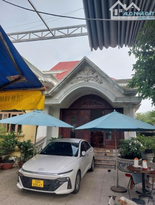 BIỆT THỰ VƯỜN 435M2 -  MẶT TIỀN TÂN HIỆP HÓC MÔN SỔ VUÔNG 12ty KHU DÂN CƯ HIỆN HỮU