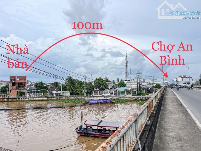 BÁN NHÀ XÂY MỚI GẦN CHỢ AN BÌNH