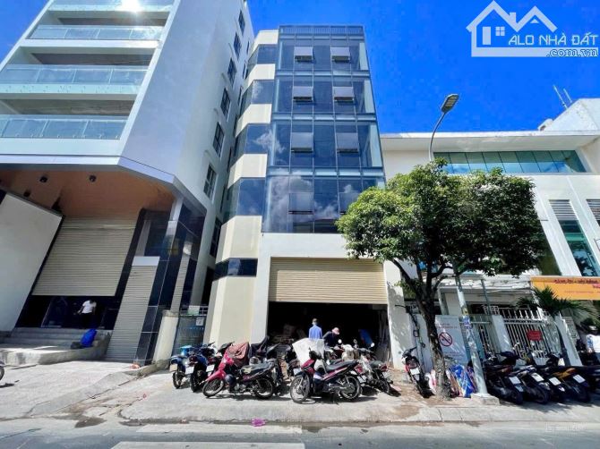 Ngộp! Bán tòa nhà MT Phan Đăng Lưu - 12x31m, lửng, 6 tầng, HĐT 300tr. Giá 80 tỷ TL. P1. Ph