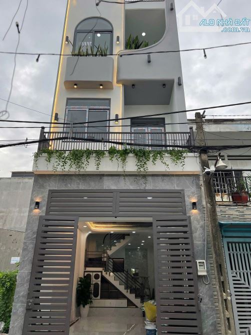 NHÀ ĐẸP 3 TẦNG HẺM NHỰA THÔNG NGUYỄN THỊ KIÊU, P.THỚI AN, Q.12, 4X14M, GIÁ 5,95 TỶ TL