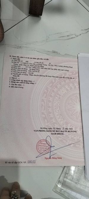 🔥CHÍNH CHỦ CÓ VIỆC GIA ĐÌNH CẦN BÁN GẤP LÔ ĐẤT GÓC TẠI TRUNG TÂM CẨM LỆ, ĐƯỜNG 7m5-LỀ 4m
