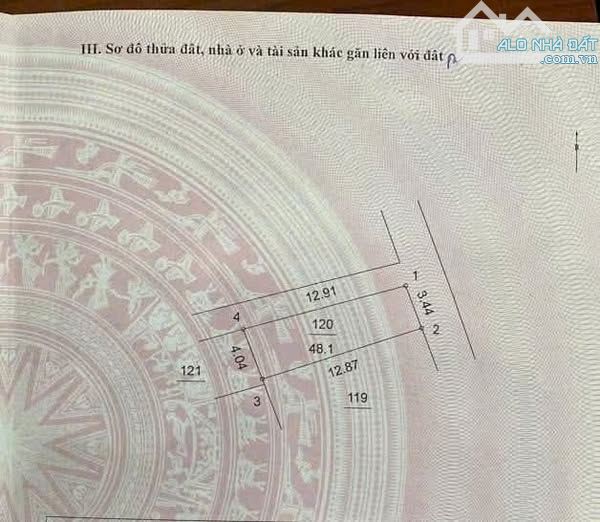 SIÊU PHẨM LÔ GÓC - BIÊN GIANG HÀ ĐÔNG - 48M NGÕ THÔNG Ô TÔ VÀO ĐẤT - 2 MẶT NGÕ - GIÁ 4,X T