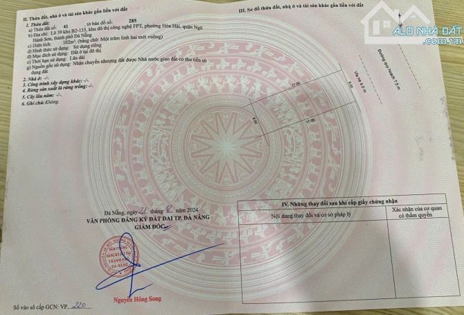 📌📌📌LÀM VIỆC TRỰC TIẾP GIÁ TỐT !!!BÁN lô mặt tiền 7m5 khu fpt