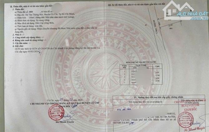 Bán nhà c4 gác lửng Tân Thông Hội 150m2 giá 870 triệu - 10