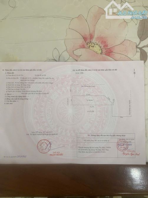BÁN LÔ BIỆT THỰ LÔ GÓC HƠN 200m ĐƯỜNG LŨNG ĐÔNG - 1